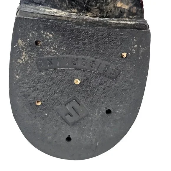 Vintage Preban Exotic Womens 5.5A Dark Cherry Red Black Cowboy Western Boots - Picture 13 of 16